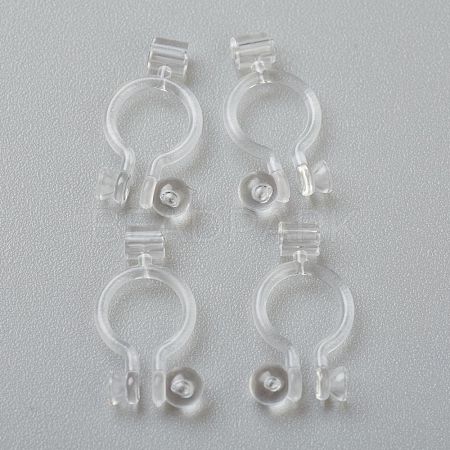 Plastic Clip-on Earring Findings KY-P001-03B-1