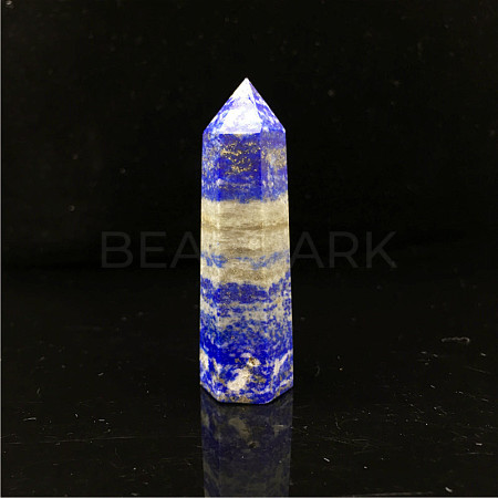 Point Tower Natural Lapis Lazuli Home Display Decoration PW23030660713-1