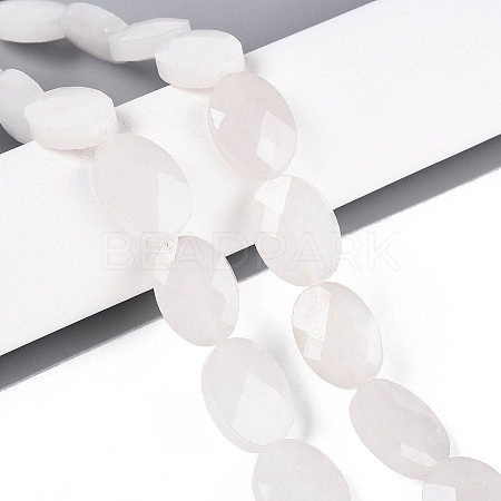 Natural Quartz Crystal Beads Strands G-S354-13x18-A10-1