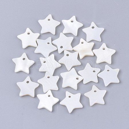 Freshwater Shell Pendants SHEL-S276-60A-1