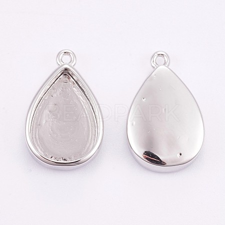 Brass Pendant Cabochon Settings LS-ZIRC-E149-27P-1