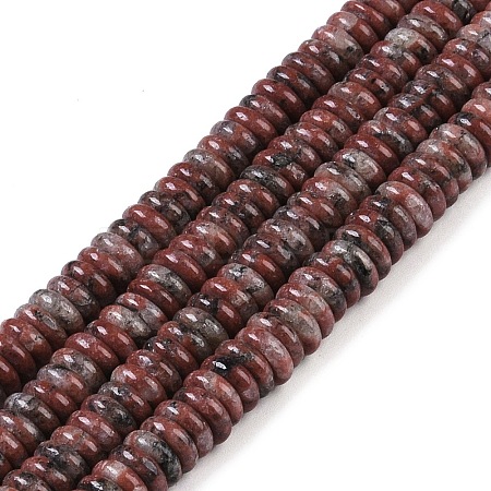 Natural Plum Blossom Jasper Beads Strands G-Q159-B17-01-1