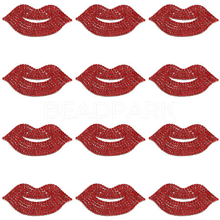 12Pcs Hotfix Rhinestone FIND-GF0008-65A-1