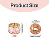 5Pcs Alloy European Beads MPDL-TADJ0001-02C-3