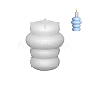 Stacking Round DIY Candle Holder Silicone Molds WG18547-03-1