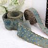 Star Bronzing Denim Polyester Ribbon PW-WGCF3C2-02-4