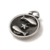 304 Stainless Steel Pendants STAS-L022-306AS-M-3