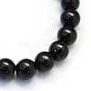 Baking Painted Pearlized Glass Pearl Round Bead Strands HY-Q003-10mm-80-2