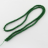 Painted Glass Bead Strands DGLA-S071-8mm-19-2