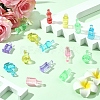 20Pcs Transparent Acrylic Children's Gem Toys OACR-YW0003-91-4
