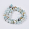 Natural Flower Amazonite Beads X-G-H1431-2-2