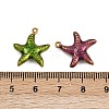 304 Stainless Steel Enamel Pendants STAS-G363-16G-05-3