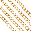 Aluminium Twisted Chains Curb Chains CHA-TA0001-05G-3