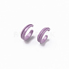 Spray Painted Alloy Cuff Rings RJEW-T011-01-RS-4