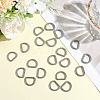 304 Stainless Steel D Rings STAS-CP0001-05A-3
