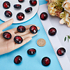 Gorgecraft 20Pcs 1-Hole Resin Shank Button BUTT-GF0003-48A-3