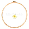 Wood Cross Stitch Embroidery Hoops PW-WG79288-08-1