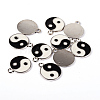 Zinc Alloy Enamel Pendants LS-ENAM-24D-1