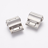 304 Stainless Steel Magnetic Clasps STAS-E144-056P-3