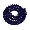 Opaque Solid Color Imitation Jade Glass Beads Strands EGLA-A044-P6mm-D07-3