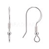 Sterling Silver Earring Hooks X-STER-G011-16-2