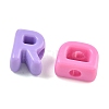 Opaque Acrylic European Beads OACR-K001-38-2