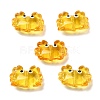 Transparent Glass Enamel Beads LAMP-V001-08F-1