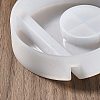 Flat Round DIY Candle Silicone Molds DIY-A056-01C-4