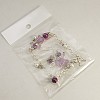 Lovely Wedding Dress Angel Jewelry Sets: Earrings & Bracelets SJEW-JS00297-3