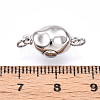 925 Sterling Silver Box Clasps STER-T007-136P-3