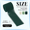 3 Rolls Polyester Raw Edges Ribbons SRIB-TAC0002-26F-4