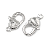 SHEGRACE Brass Lobster Claw Clasps XGRQ58302-767P-2