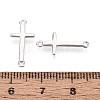 925 Sterling Silver Connector Charms STER-N016-98P-3