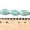 Natural Amazonite Beads Strands G-H005-A14-02-5
