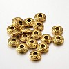 Tibetan Style Alloy Spacer Beads X-TIBEB-R011-AG-LF-1