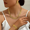 Elegant French Style Brass Jewelry Sets LS8841-1