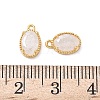 Brass Crushed Ice Cut Cubic Zirconia Pendants X-KK-D024-24A-G-3