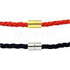 8Pcs 2 Colors Brass Magnetic Clasps FIND-YW0007-40-2