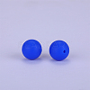 Round Silicone Focal Beads SI-JX0046A-92-5