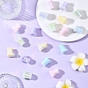 10Pcs UV Plating Acrylic Beads MACR-YW0004-57-4