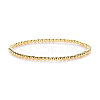 Synthetic Non-magnetic Hematite Beaded Stretch Bracelets for Men Women YP2747-2-1