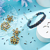 1400Pcs 7 Colors Glass Bugle Beads SEED-PH0002-14-5