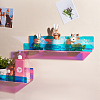 ARRICRAFT 2 Sets Invisible Acrylic Floating Wall Ledge Shelf DJEW-AR0001-03-3