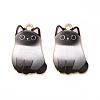 Alloy Enamel Pendants ENAM-M046-12G-B-2