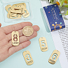 10Pcs 304 Stainless Steel Pendants STAS-SC0021-58G-3