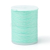 Round Waxed Polyester Cord YC-G006-01-1.0mm-34-1