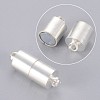 Brass Magnetic Clasps with Loops MC027-S-1