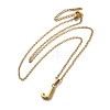 PVD Vacuum Plating 201 Stainless Steel Necklaces NJEW-H033-01G-J-2