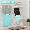Rectangle Plastic Clipboards & Storage Folder AJEW-WH20010-40C-4