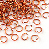 Aluminum Wire Open Jump Rings X-ALUM-R005-0.8x6-12-1